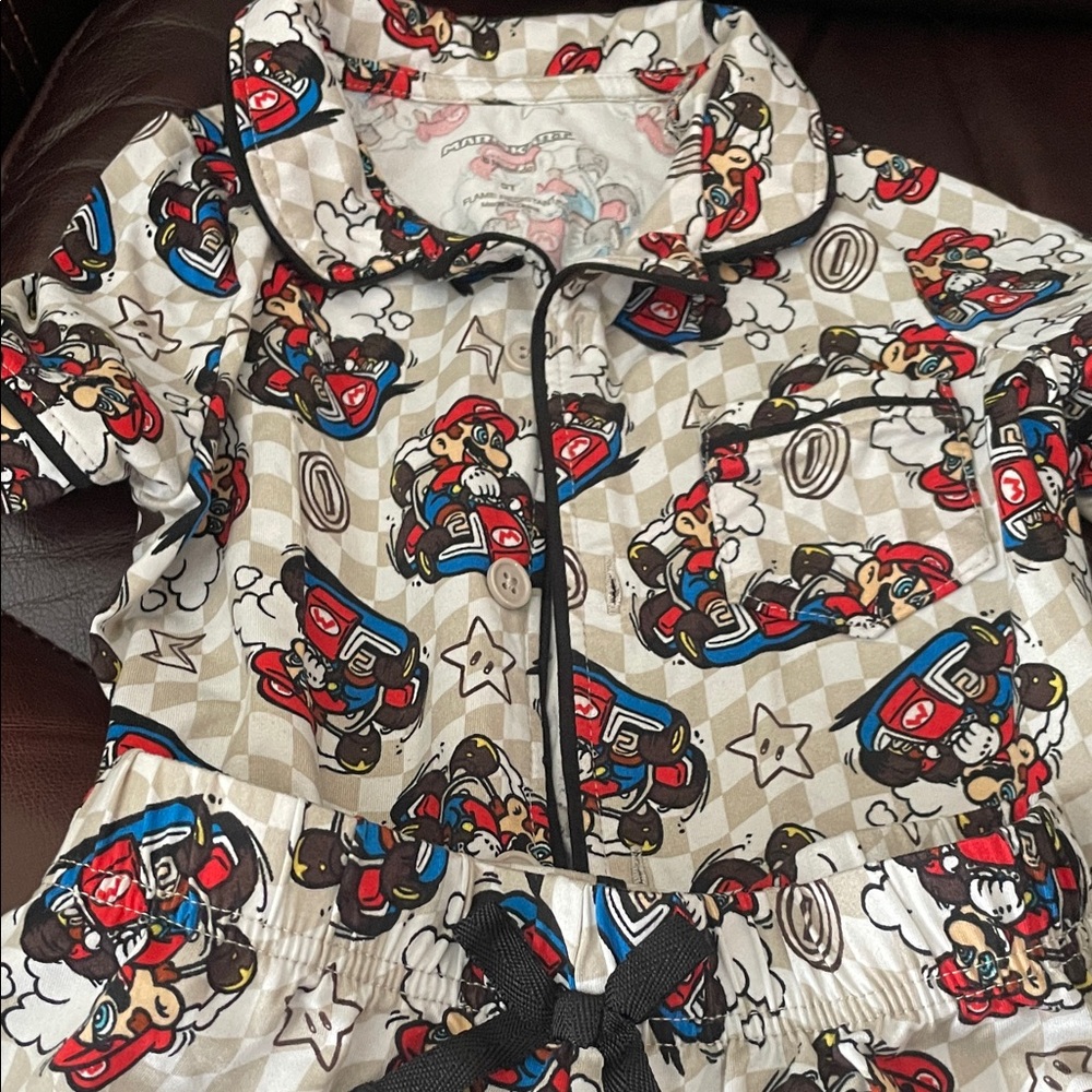Mario Kart 5T Pajama Set